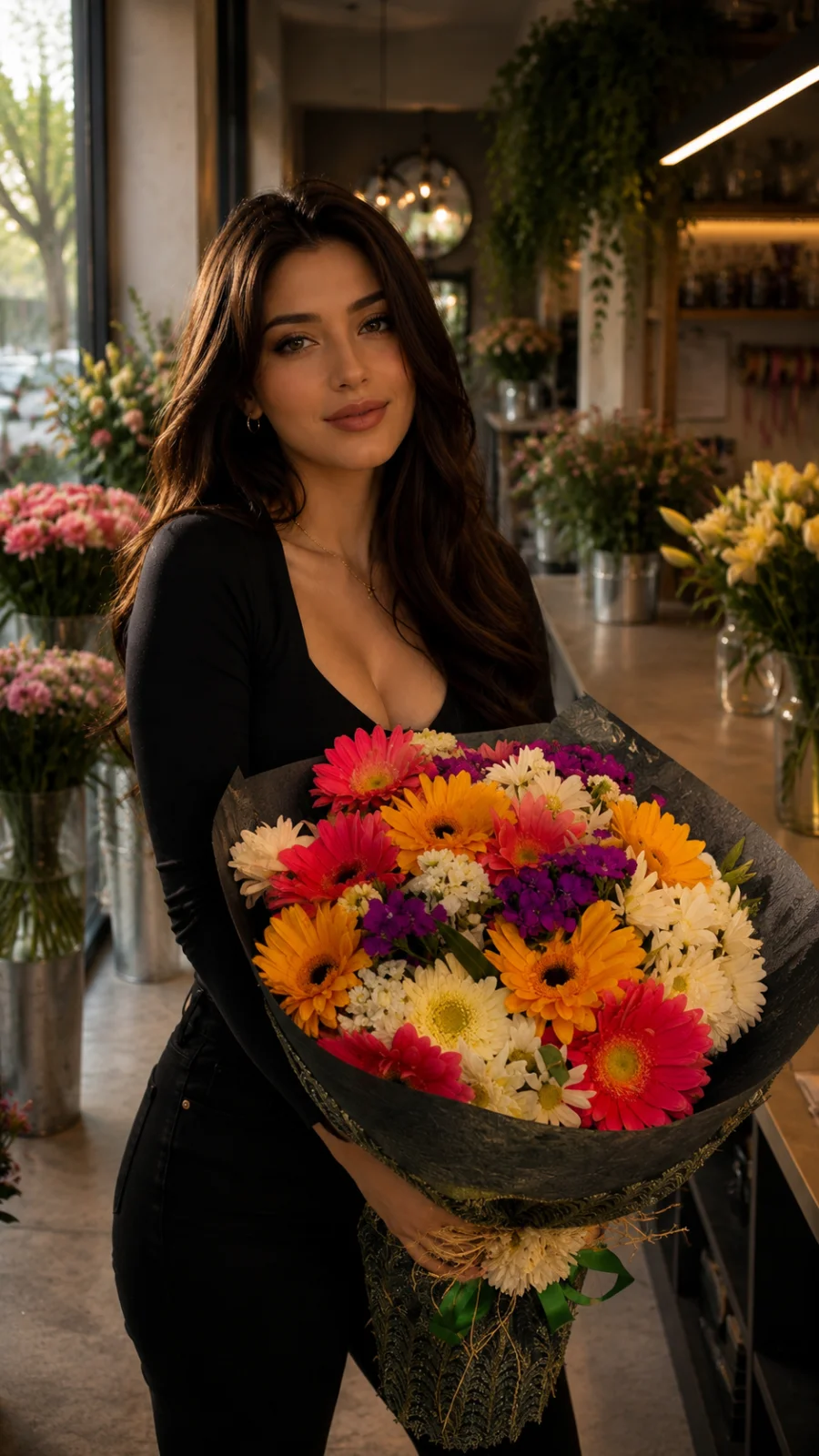 Renk Cümbüşü Gerbera Buketi — Gaziantep çiçek siparişi