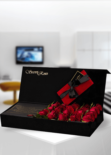 Secret Roses Kırmızı — Gaziantep çiçek siparişi