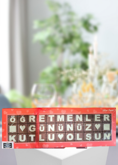 Öğretmenler Günü Kutlama Çikolata Siparişi — Gaziantep çiçek siparişi